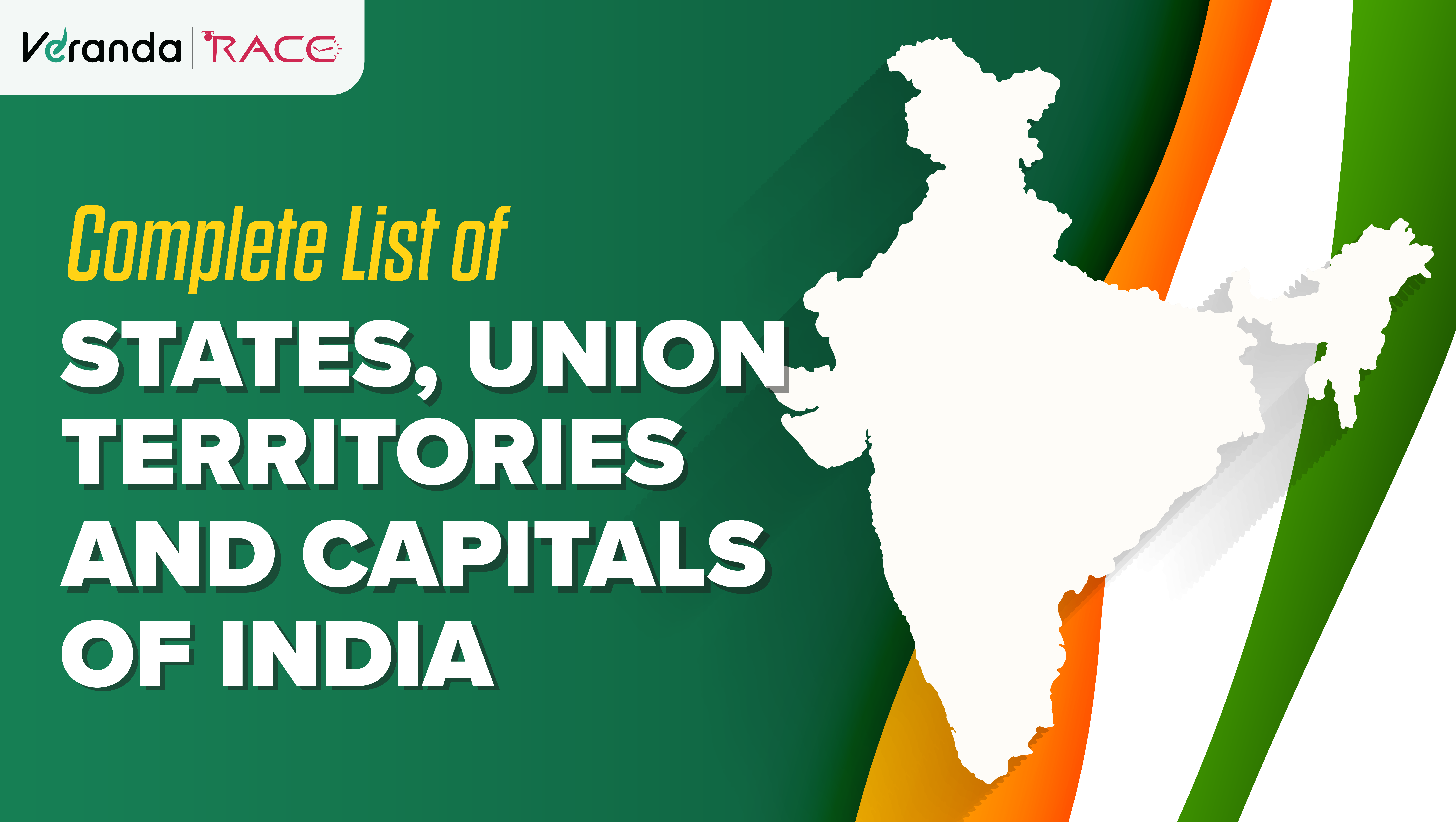 States, Union Territories and Capitals of India 2026
